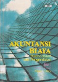 Akuntansi Biaya Jilid 1: Perencanaan dan Pengendalian