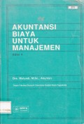 Akuntansi Biaya untuk Manajemen