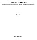 E-book: Kewirausahaan (Membangun Jiwa Entrepreneurship Dengan Pendekatan Ajaran Islam)
